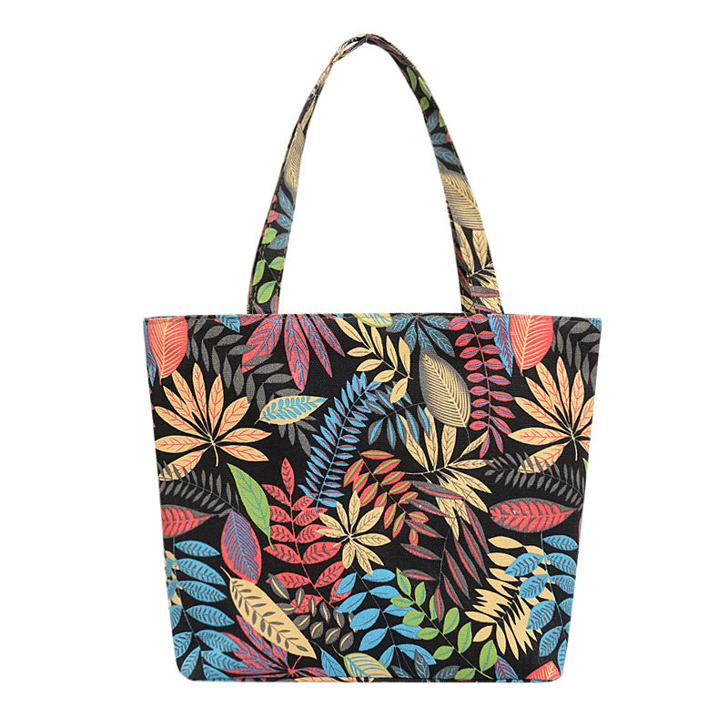 Wholesale Polyester Ethnic Canvas Shoulder Bag
